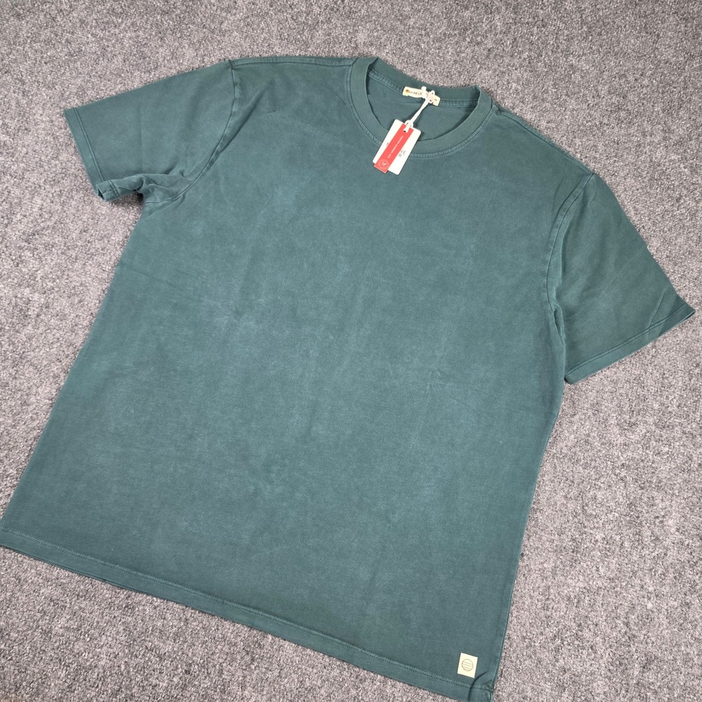 Marine Layer Cloud 9 Sueded Tee Mens M Deep Sea Green Jersey Shirt NWT